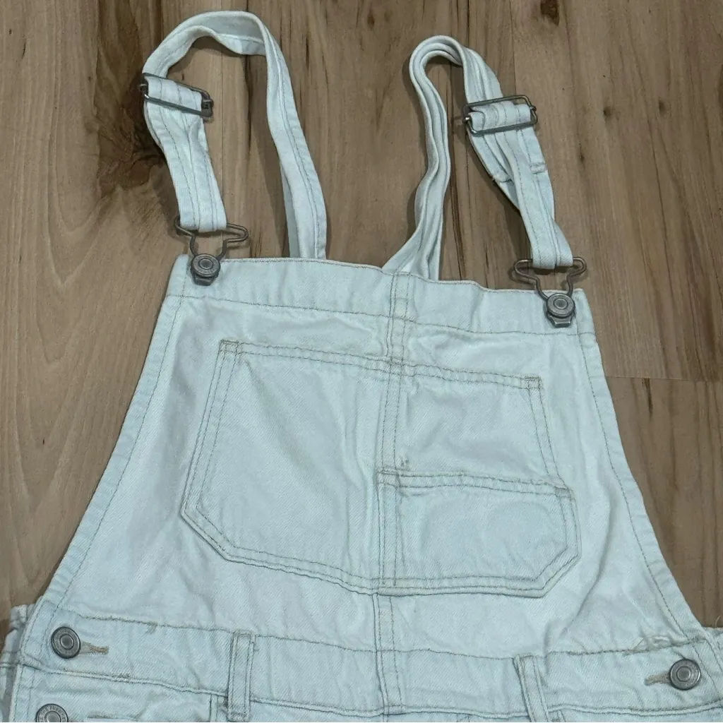 Free People We The Free Ziggy Denim Overalls Women’s Small - Image 5