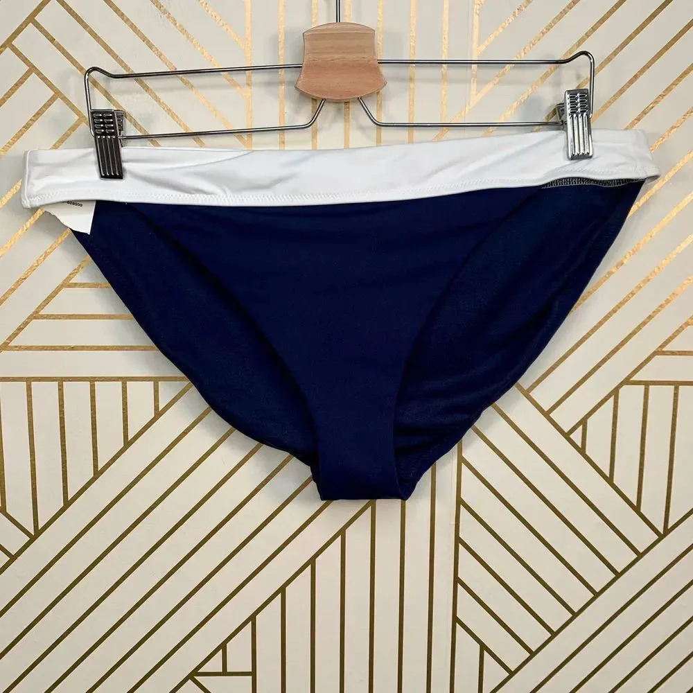 Athleta  Mod Block Medium Rise Bikini Bottom‎ - Image 2