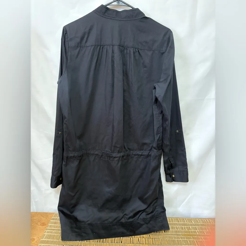 Diane Von Furstenburg‎ Black Shirt Dress Size 8 - Image 7