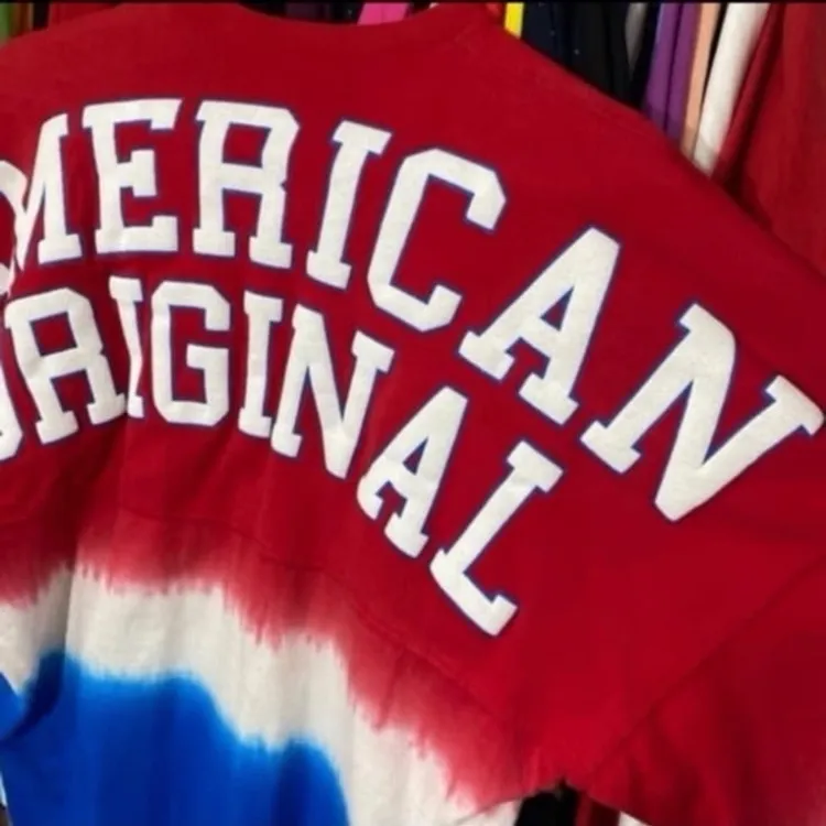 Disney parks USA American original mickey mouse tie dye spirit jersey XS - Image 4