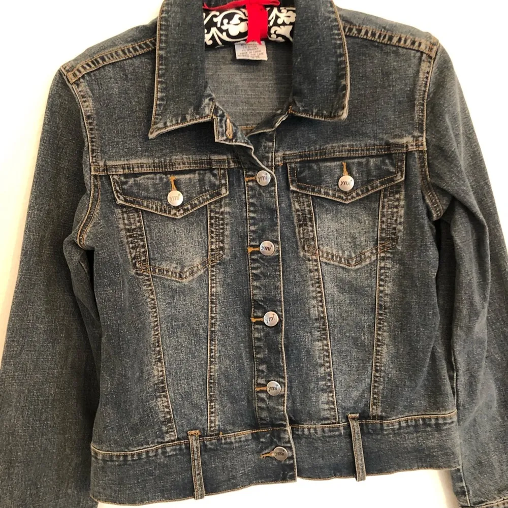 YMI Blue Jean Jacket M - Image 2