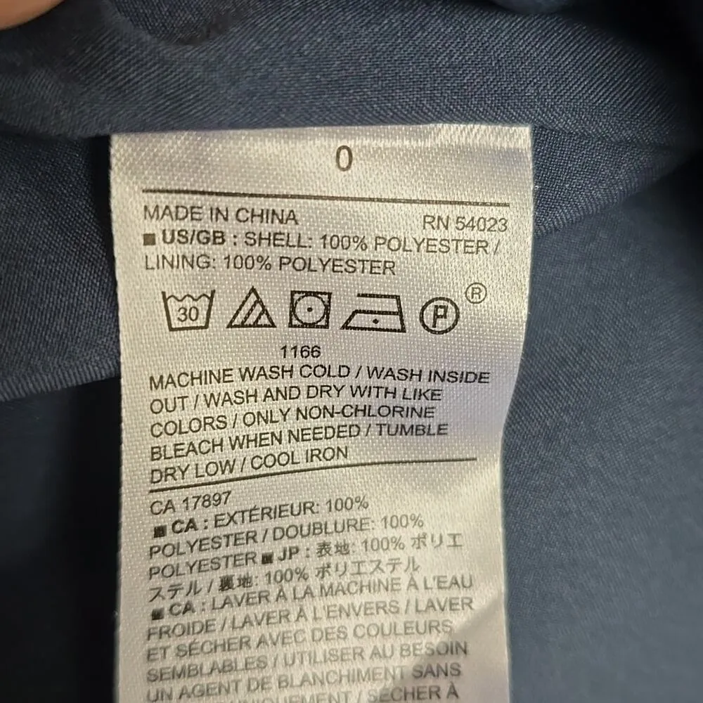 Shift dress by Banana Republic dark teal lined dress, floral, beautiful size 0 - Image 13