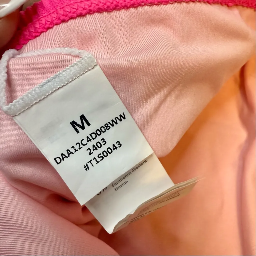 Cupshe NWT  Pink Ribbed Bikini Set - Image 11