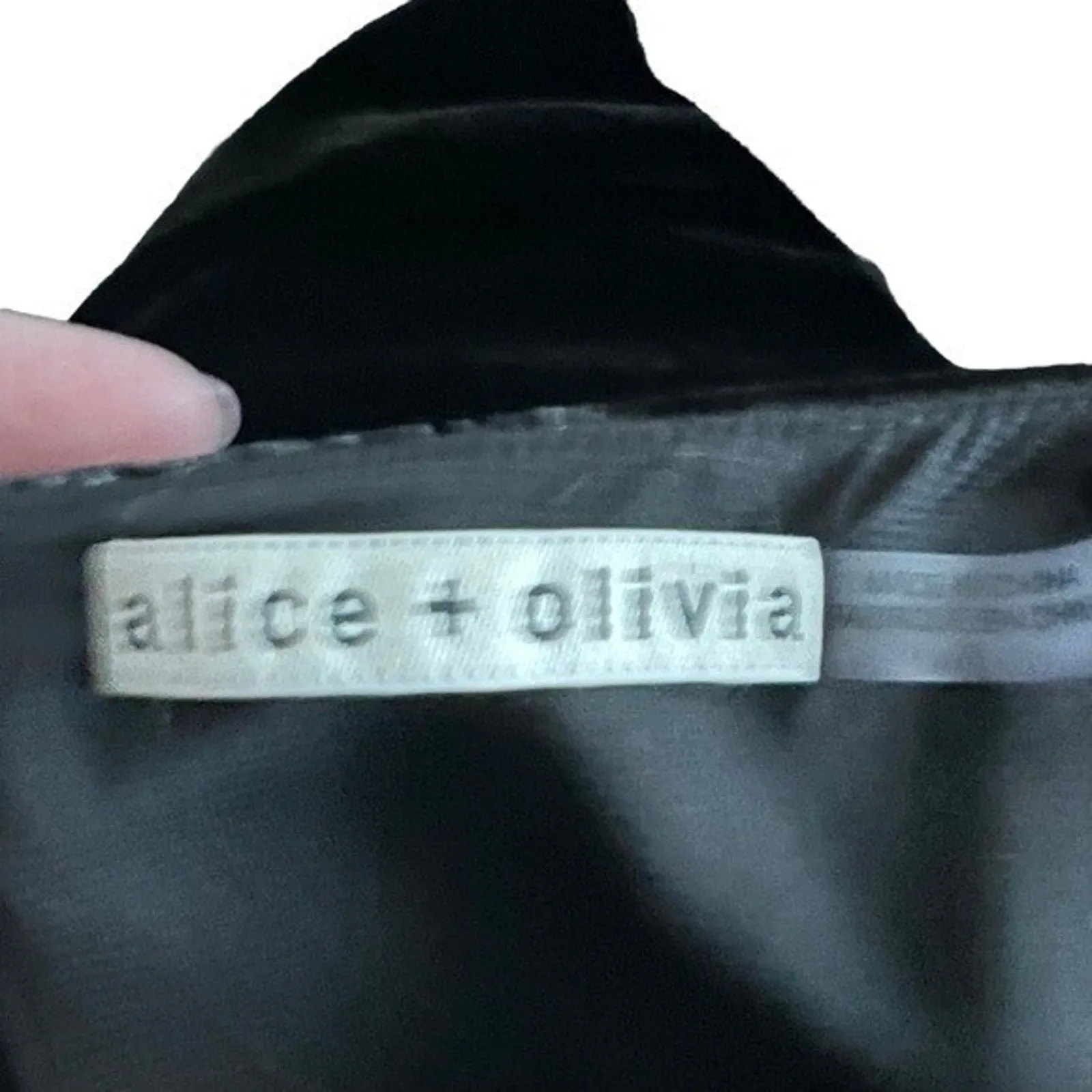 Alice and Olivia - Breanna Wrap Jumpsuit with Satin Belt Sz 8 - Image 9