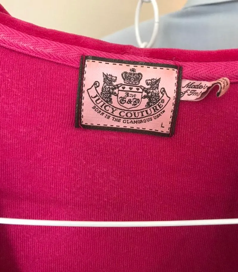 Juicy Couture Velour Zip Up Jacket - Image 5