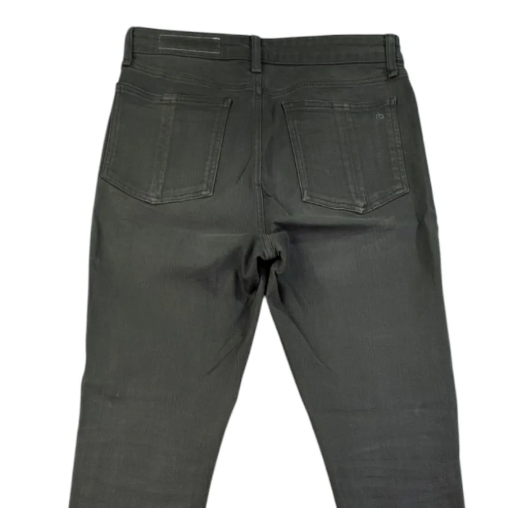 Rag & Bone Nina High Rise Ankle Skinny Coated EUC $225 Size 30   J1670 - Image 6