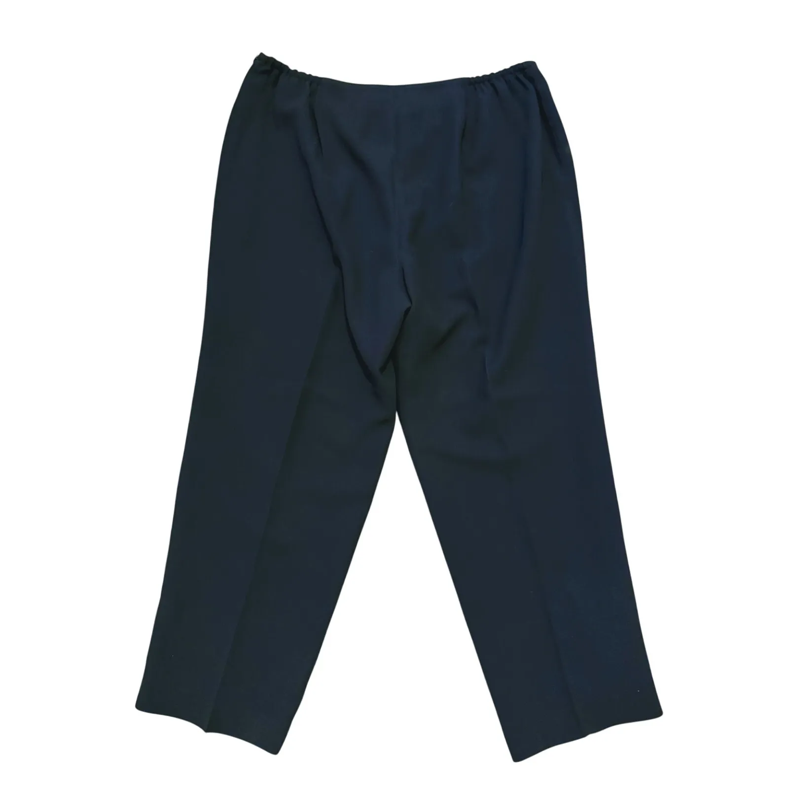 VTG Jones Studio Womens Workwear Career Dress Pants 18W Black Minimalist Classic - Image 3