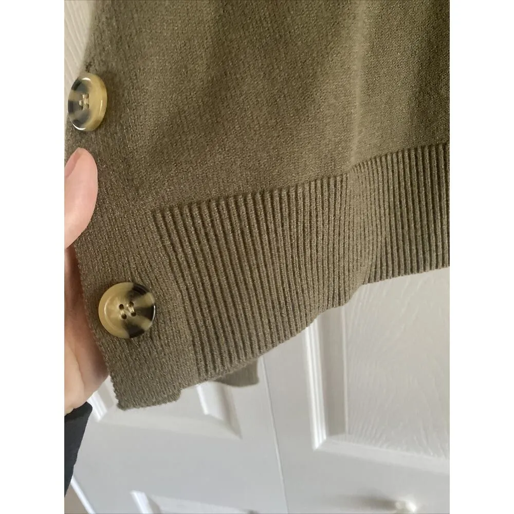 LucysWhims The Drop Women's 2x Olive Green Cozy Sweater NEW Soft Lagom‎ - Image 5