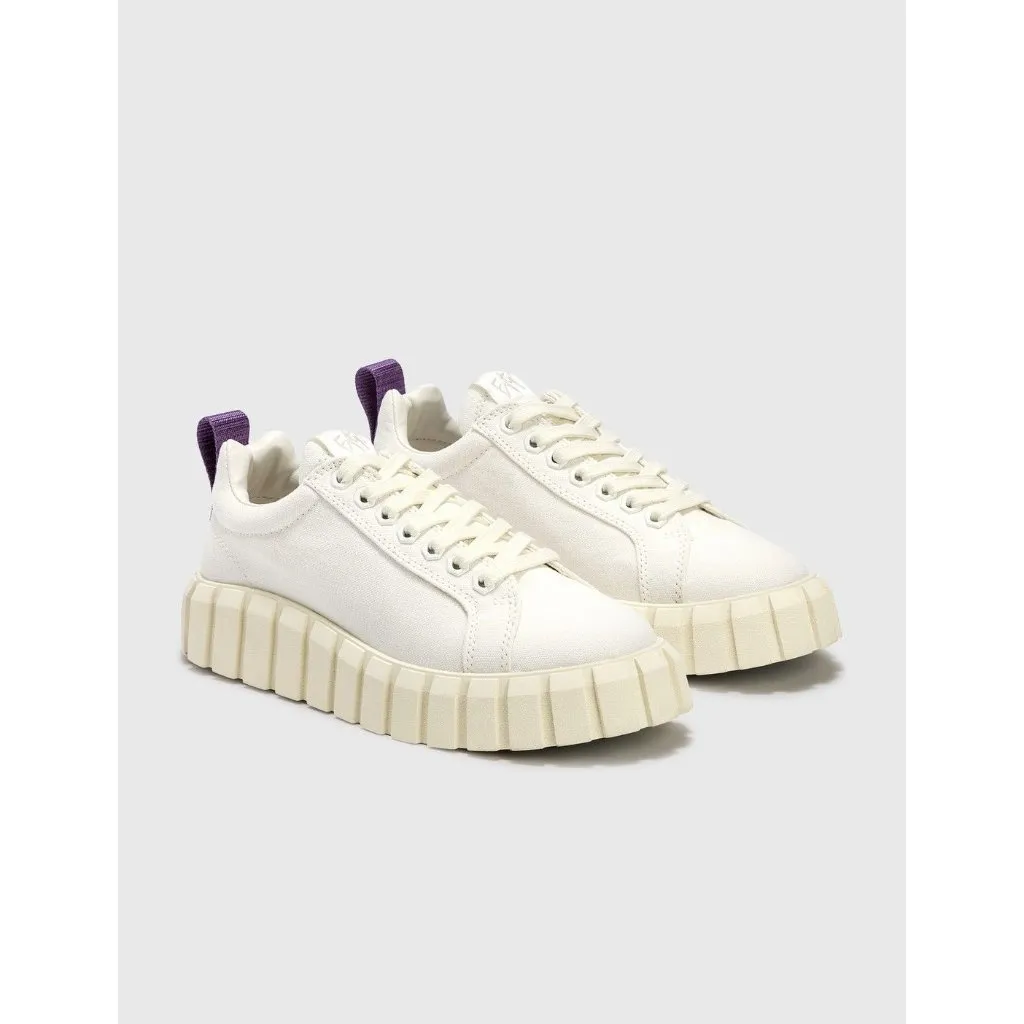 Eytys Odessa Canvas Sneakers in White 41 10 Womens New Nib With Box shoes - Image 15