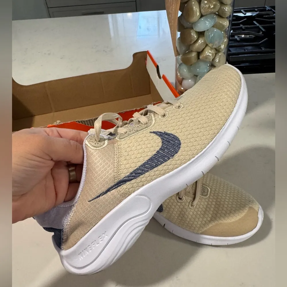 NIKE flex experience run 11 next nature sanddrift sneakers 🤍 - Image 7