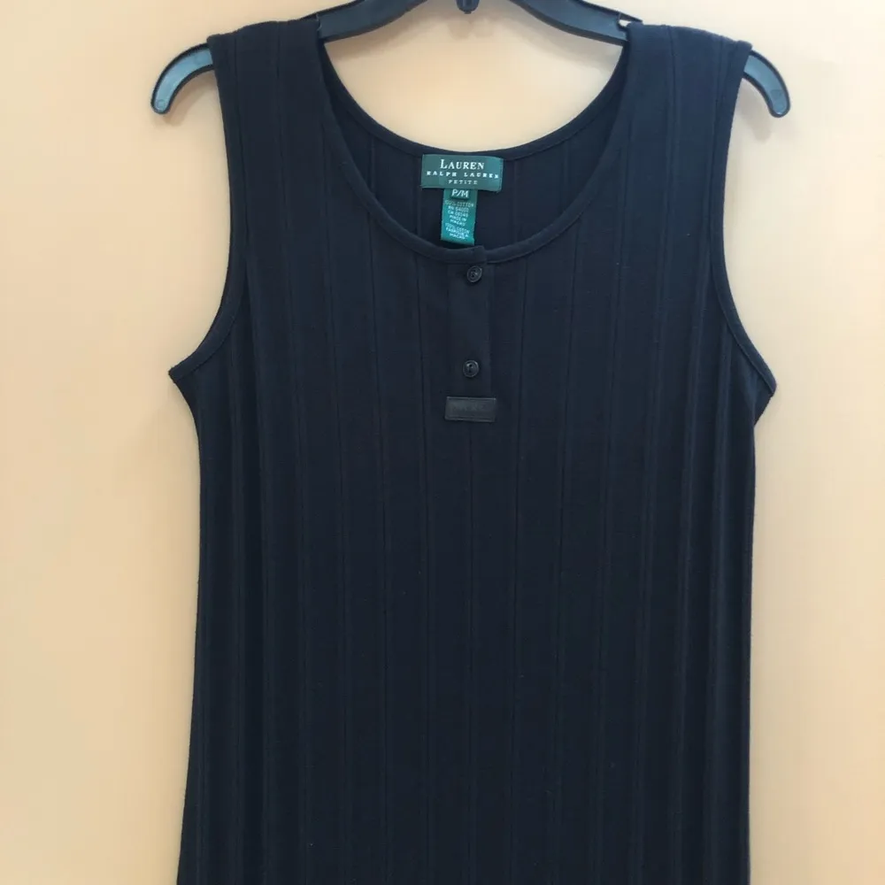 Ralph Lauren Knit Tank Top Dress💥 Black Size undefined - Image 6