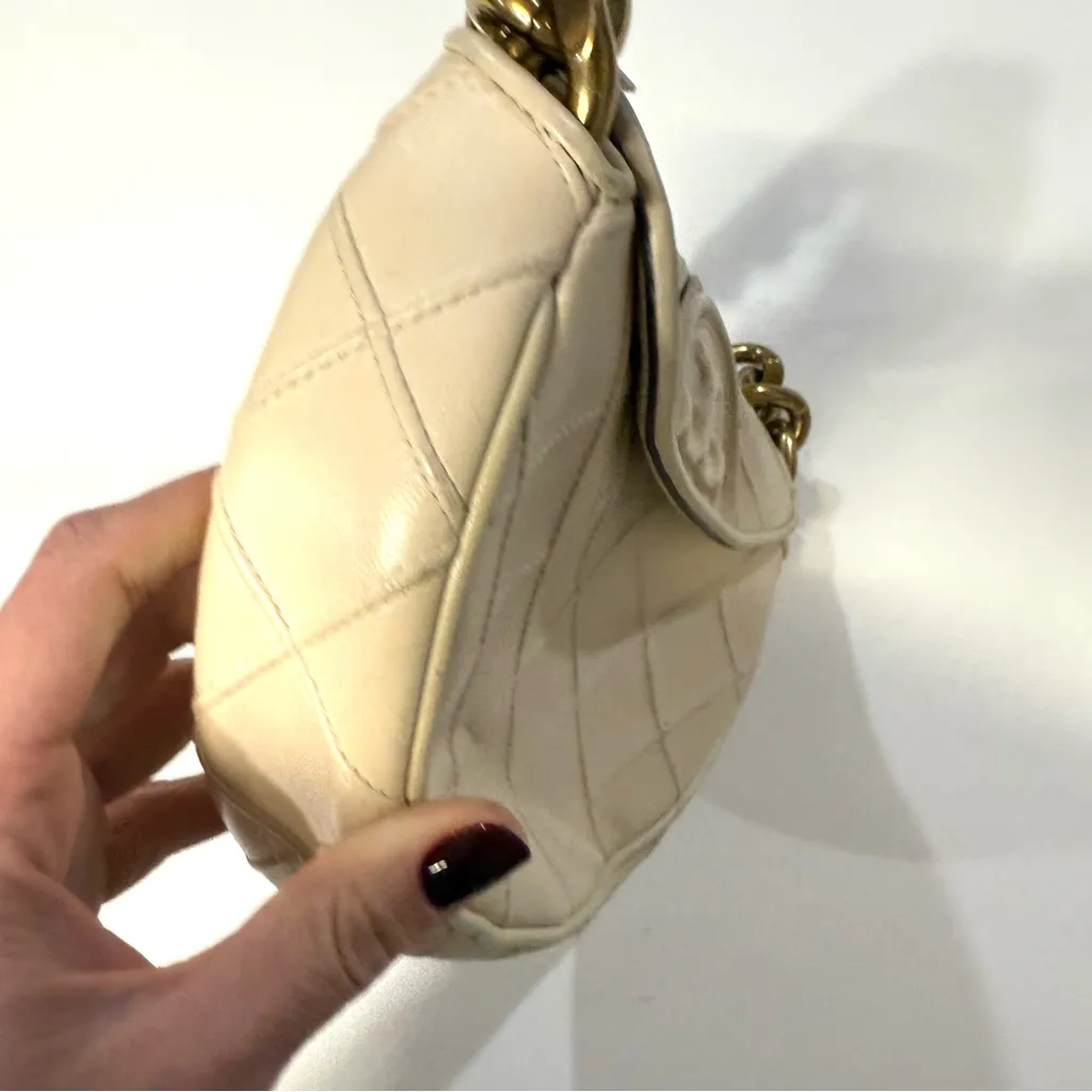 Tory Burch  Mini Fleming Soft Crescent Bag - Image 7