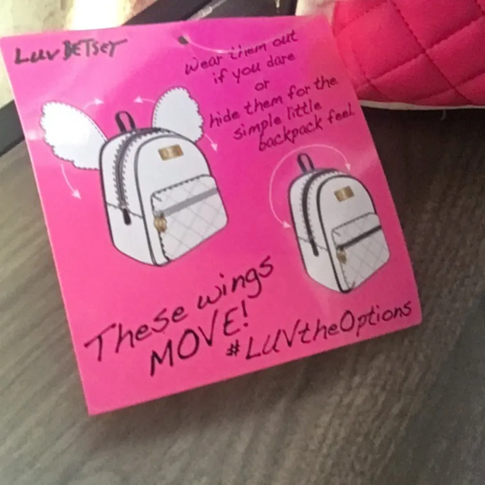 New Whimsical Luv Betsey Quilted Color Block Mini Panda Backpack 🐼 - Image 7