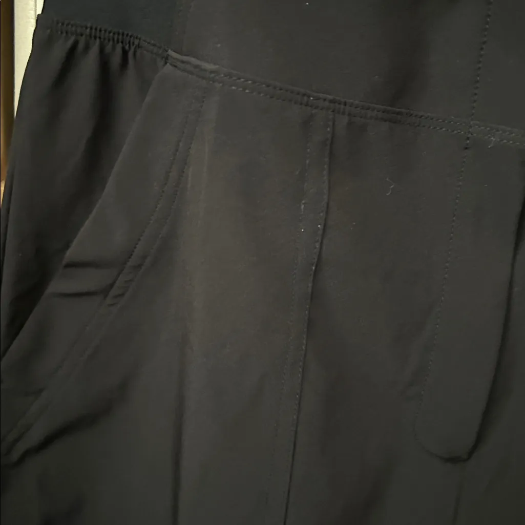 Athleta Brooklyn utility romper black sz 4 - Image 6