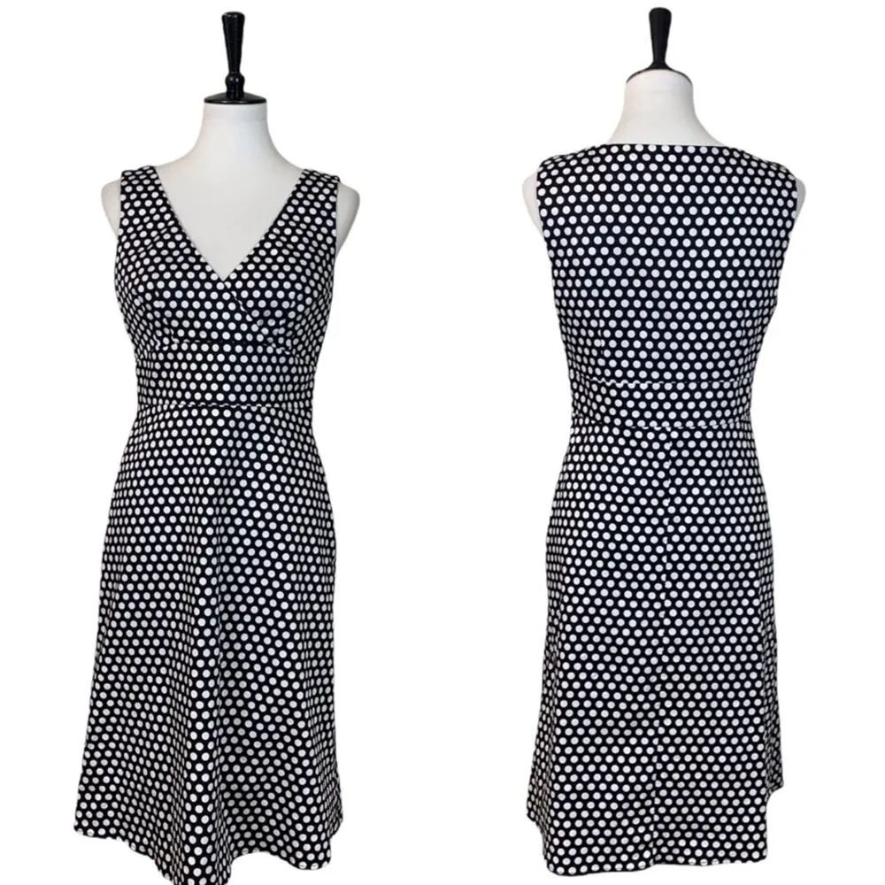 Spense Black White Polka Dot V - Image 10