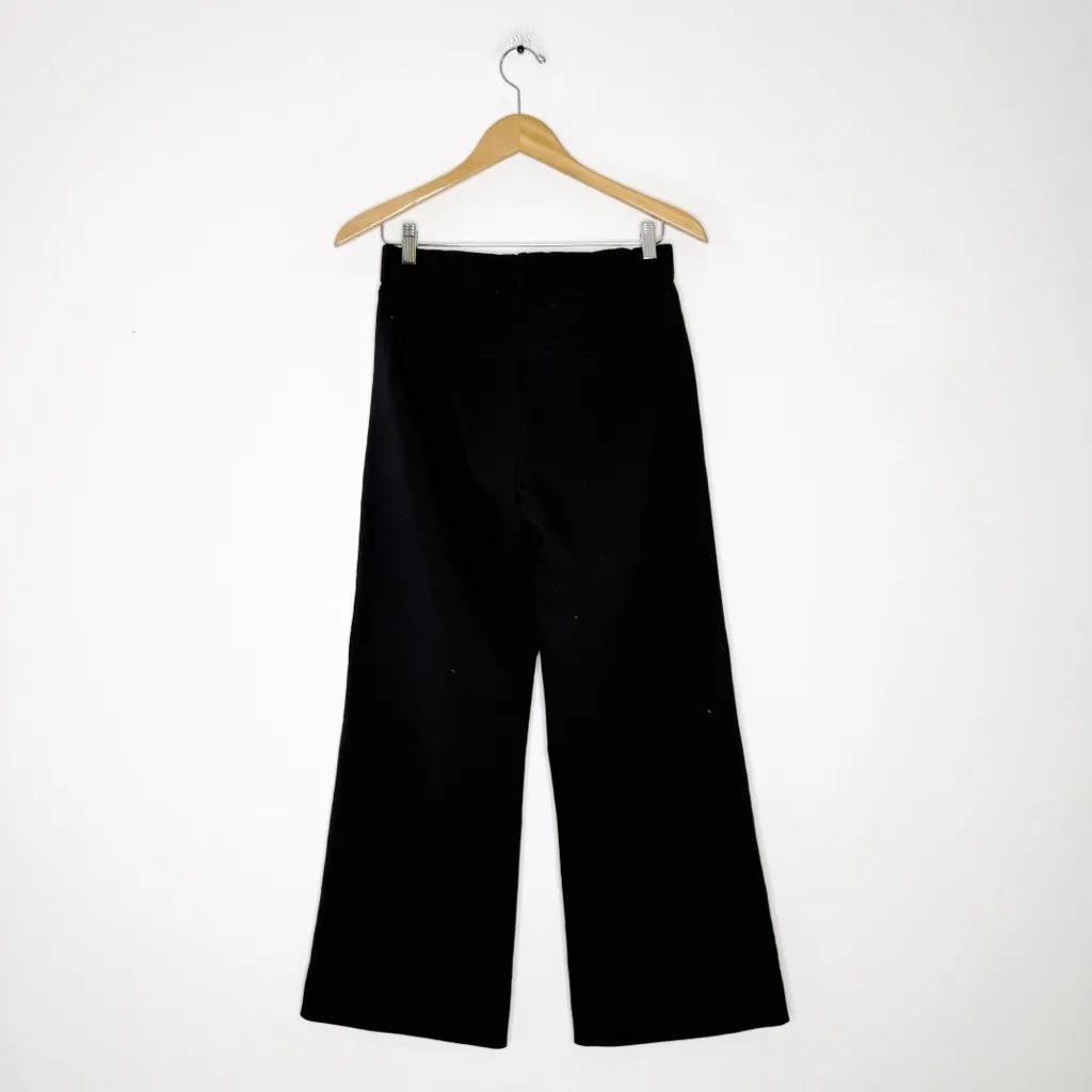 Abercrombie & Fitch Sloan Black High-Rise Wide Leg Pants 24 / 00 - Image 3