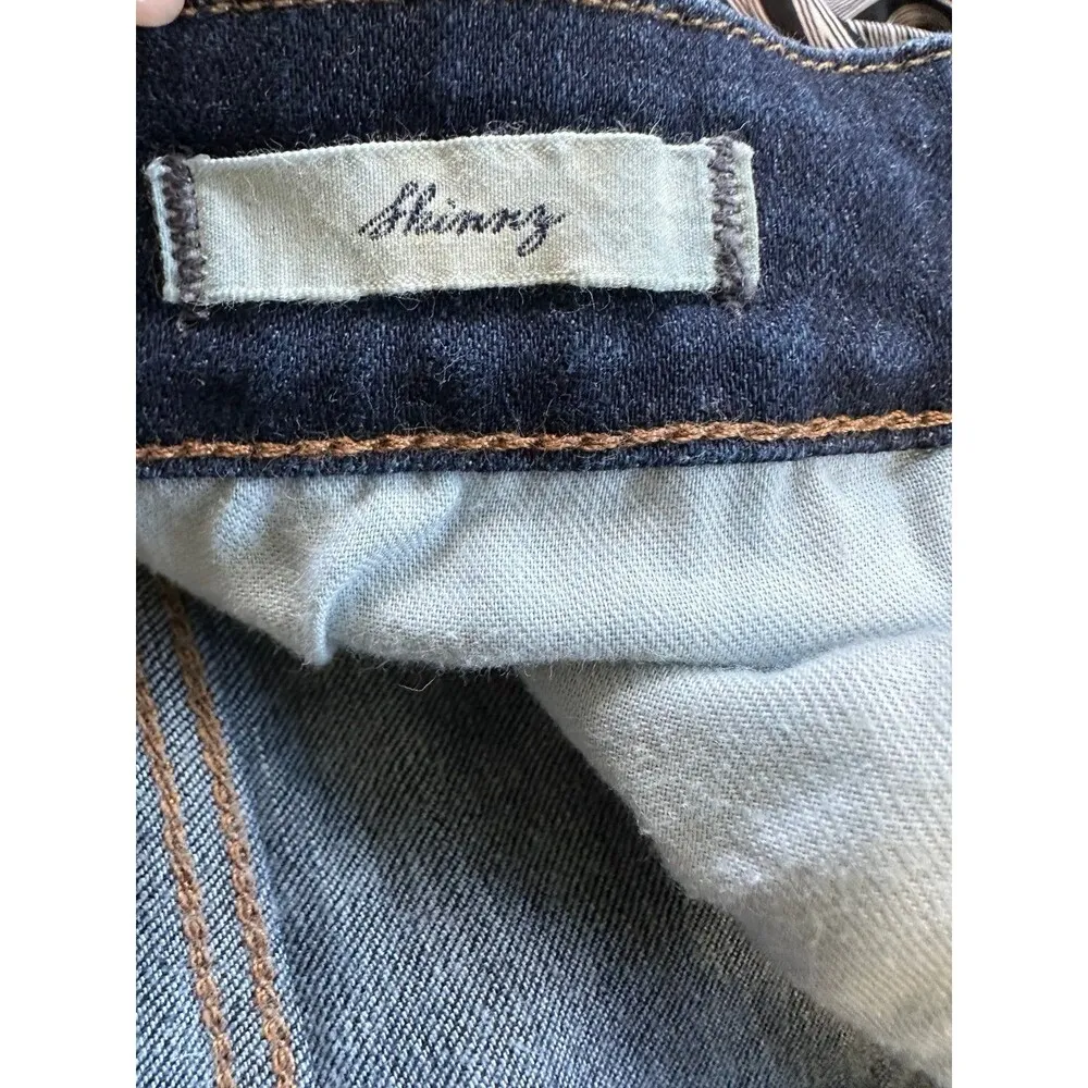 Ralph Lauren Denim & Supply Women's Dark Wash Skinny Stretch Jeans 28 - Image 4