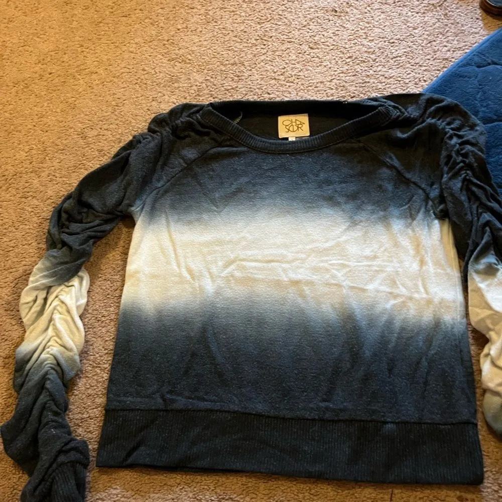 Chaser small blue sweater - Image 3