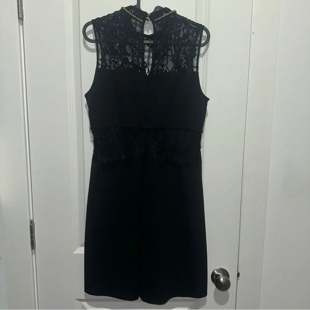 Jessica Simpson black lace elegant dress - Image 2