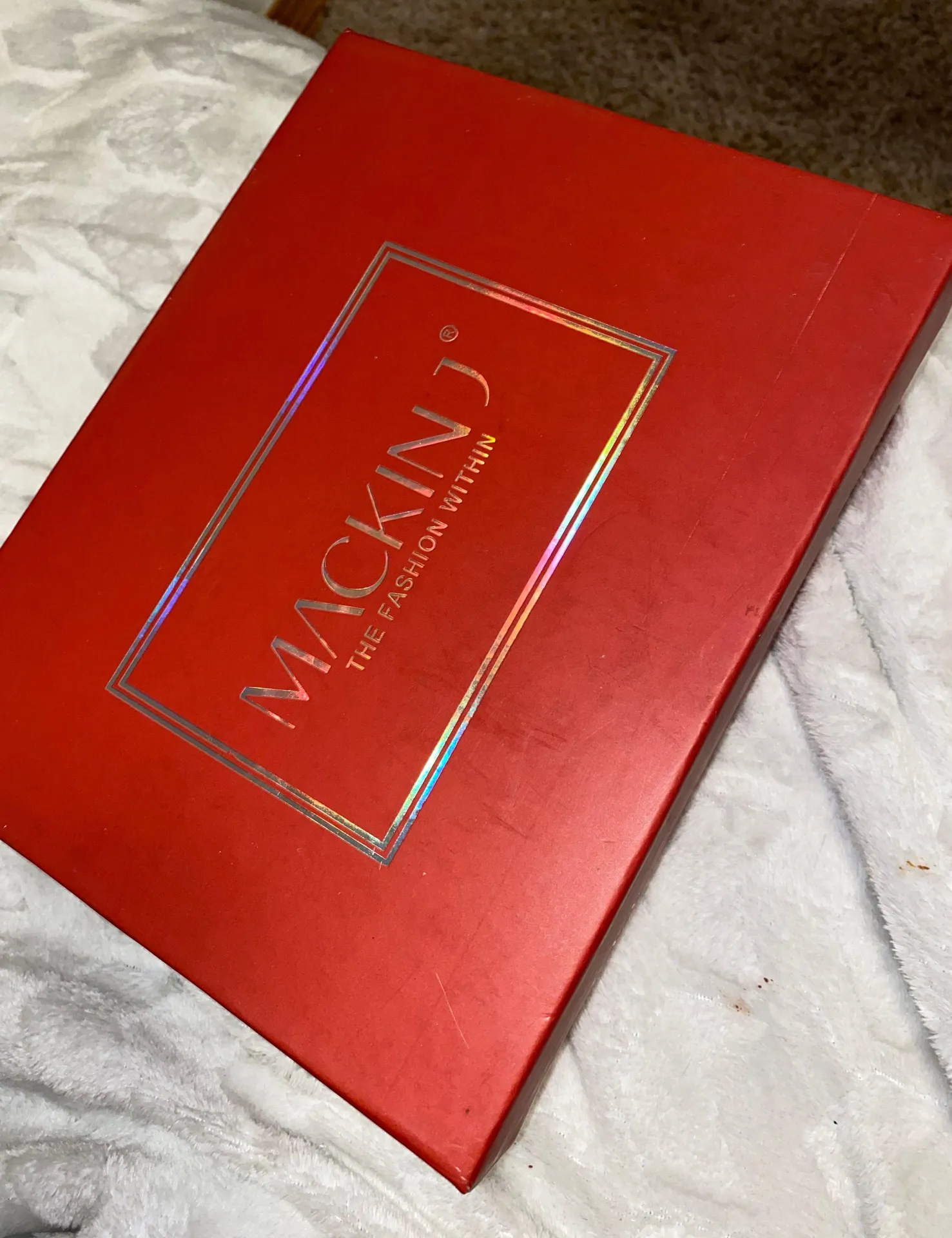 Clear Heels Tan Size 7 - Image 6