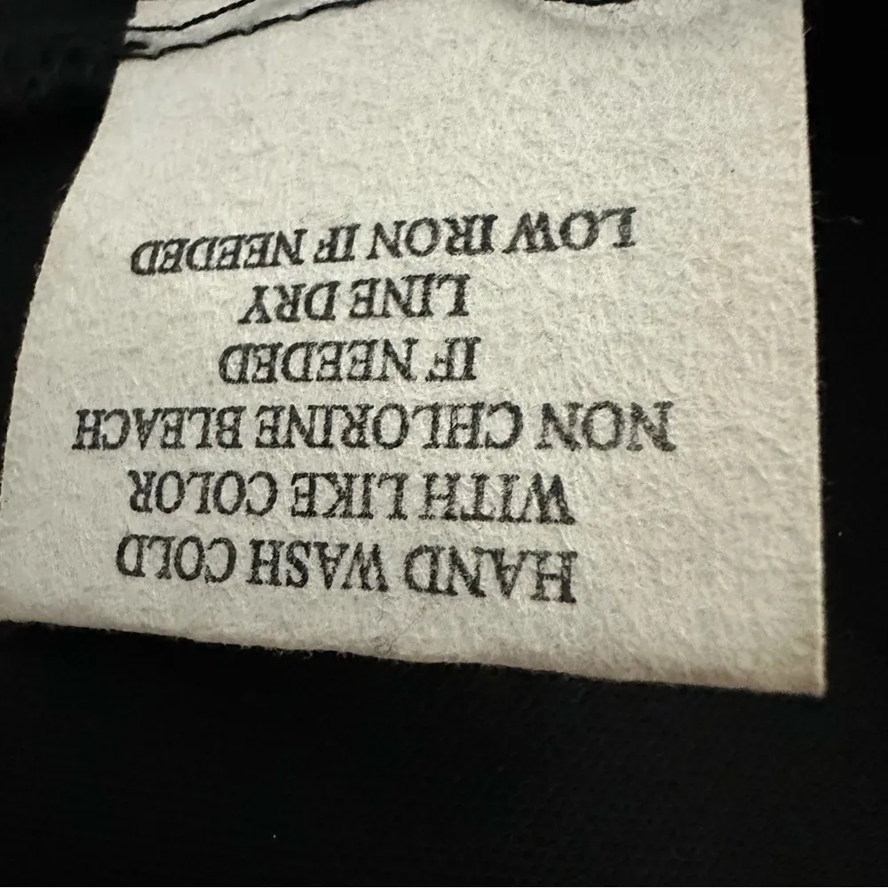 Crystal Doll Black Gold Sequined Plunge Back Bodycon 3 Quarter Sleeve Dress M - Image 10