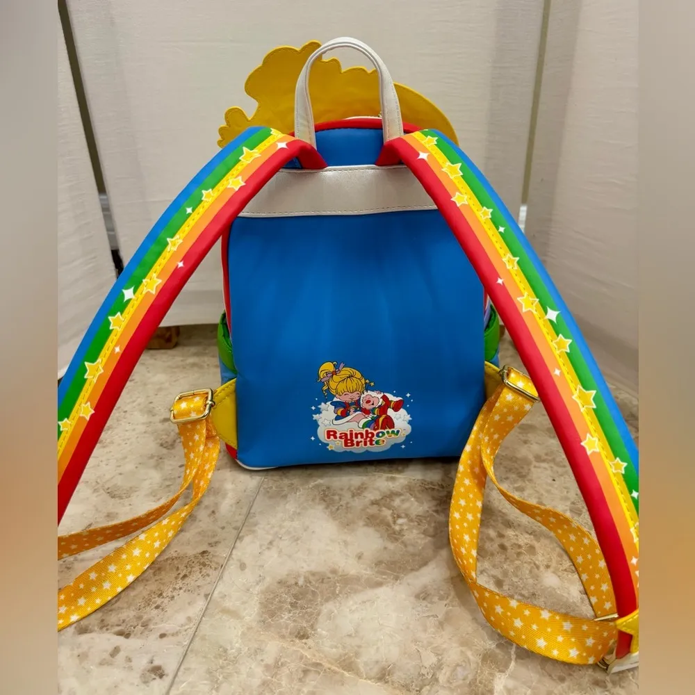Loungefly Rainbow Bright Cosplay Mini Backpack - Image 8