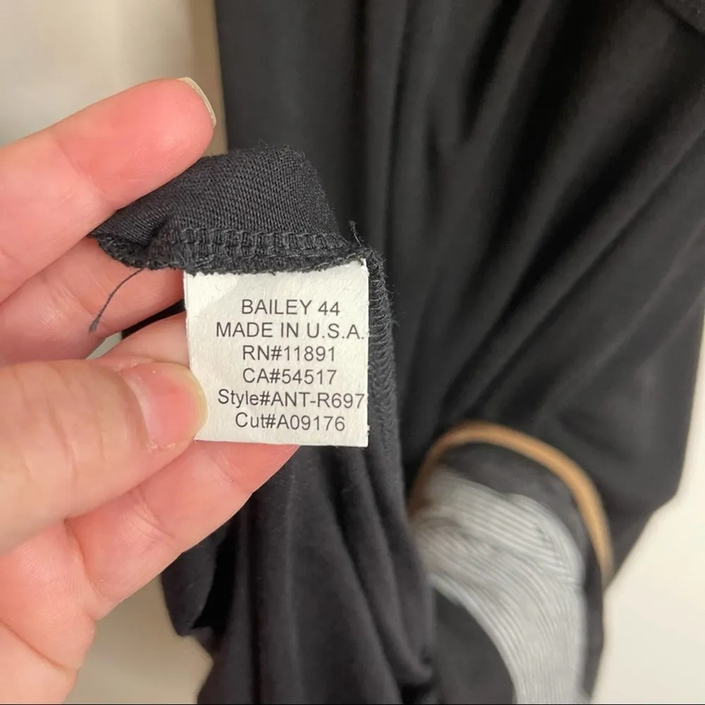 Bailey 44 Delphi Cut Out Black Striped Maxi Dress - Image 8