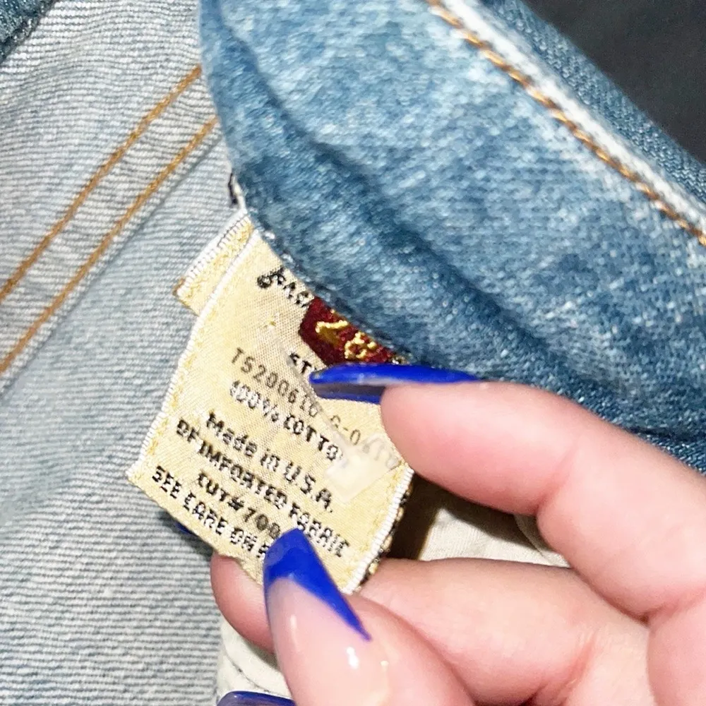 7 For All Mankind Women's Wide Leg Low To MidRise Flare Light Blue Jeans - Image 10