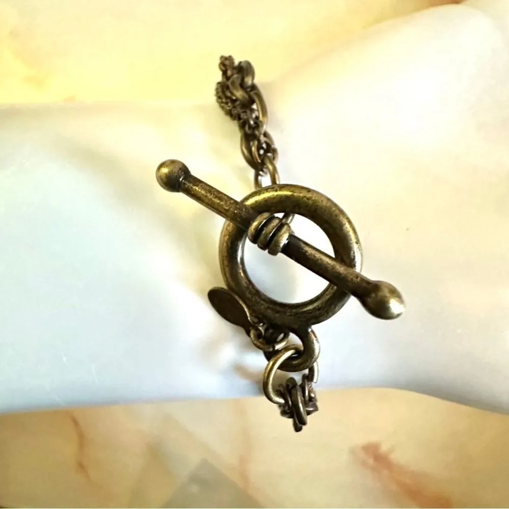 Premier Designs queen Elizabeth coin charm bracelet - Image 3