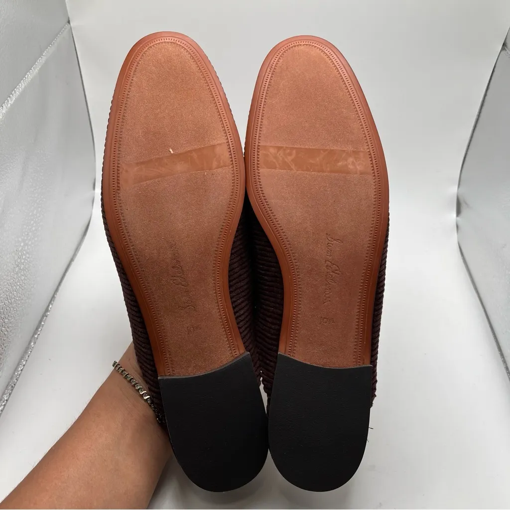 NWOB Sam Edelman Linnie Women's Brown Cordoroy Mule 10.5 - Image 8