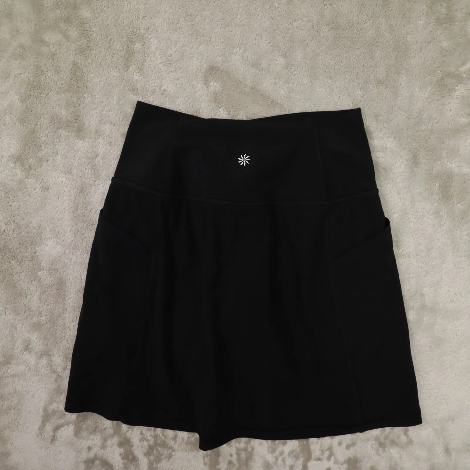ATHLETA Salutation Stash Pocket 16.5" Skort Black Size XXS 837435 Tennis - Image 4