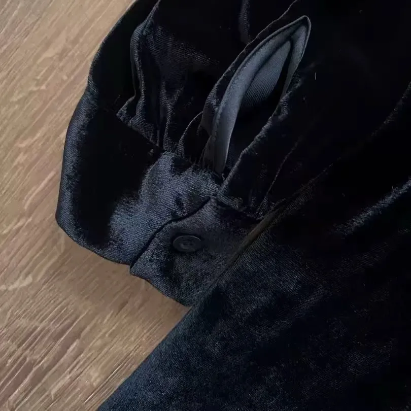 FRAME The Velvet Sailor Mini Dress 8 - Image 11