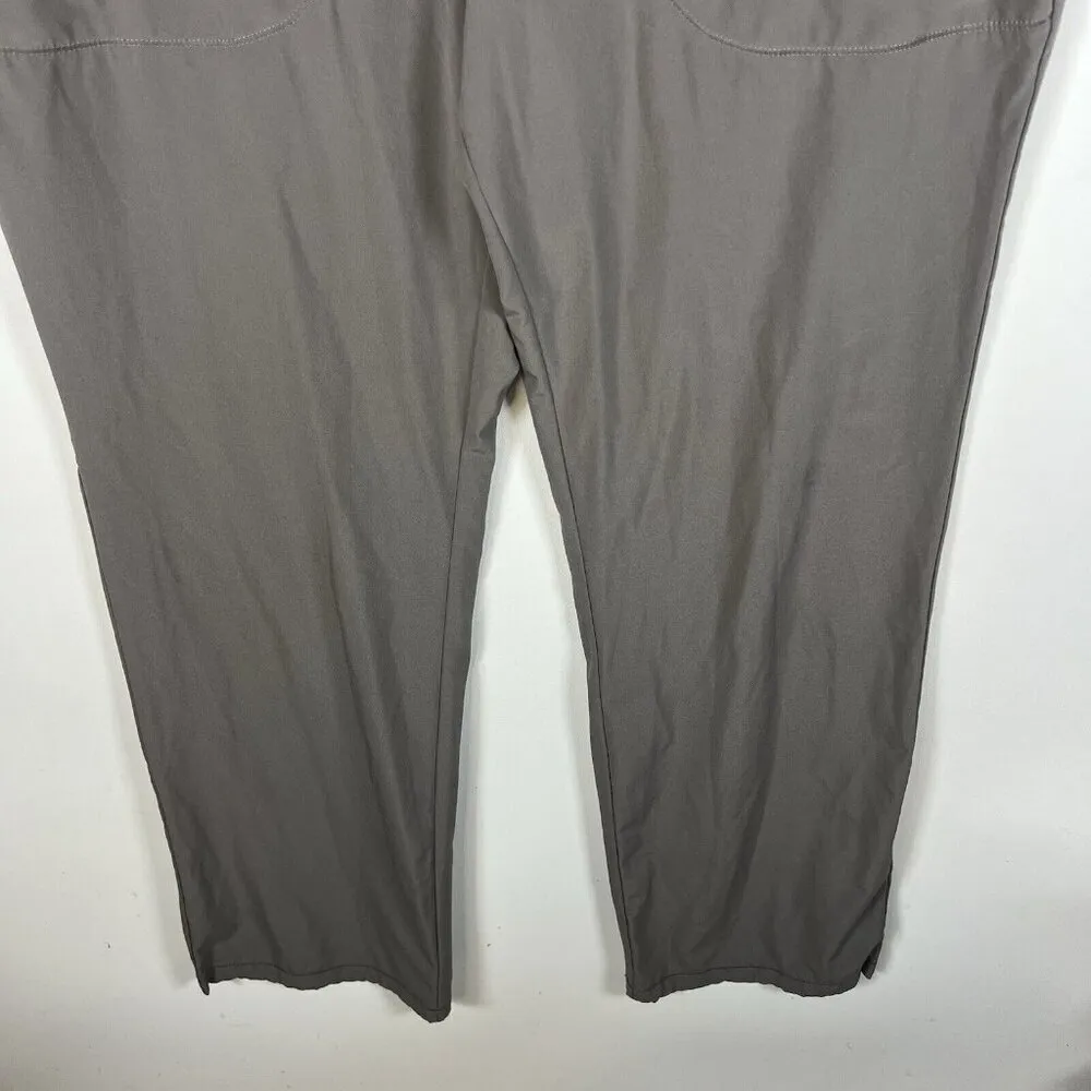 Lole women’s size Medium‎ gray and black activewear drawstring pants sustainable - Image 4