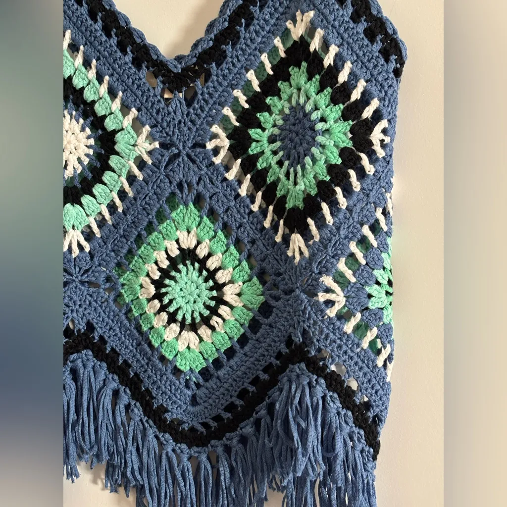 Elan Meet Me At Poolside Crochet Fringe Top‎ - Image 4