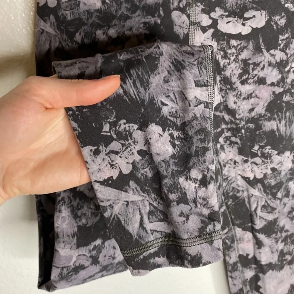 Lululemon Align Pant II 25" Floral Illusion Ice Grey Multi - Image 10