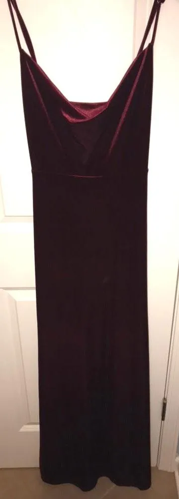 Maxi Velvet Dress - Image 2
