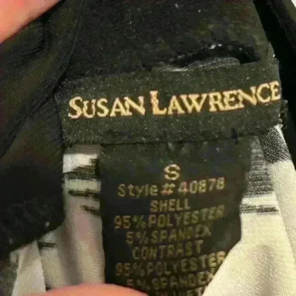 Susan Lawrence Floral Hawaii Style Print Small Maxi Dress Vintage Y2K - Image 5