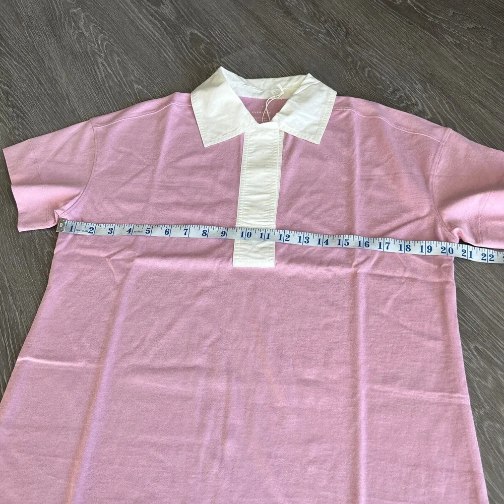 Everlane Organic Polo Dress Womens Small Short Sleeve Lilac - Image 6