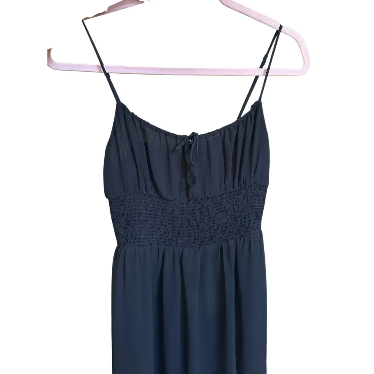 Aritzia Wilfred Genoa Midi Dress Size Small Black Classy Feminine - Image 7