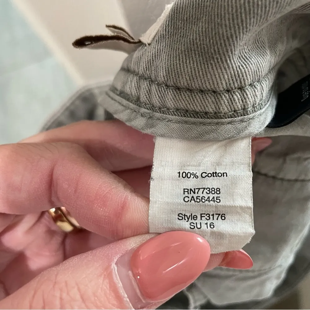 J. Crew Light Grey Sunwashed Slim Chino Pants - Image 4