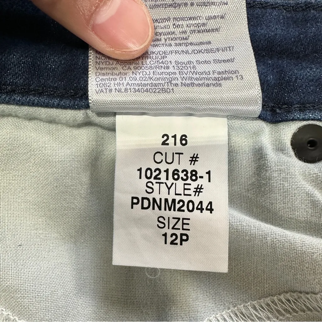 NYDJ Women’s Barbara Bootcut Jeans Liftxtuck Mid Rise in Cooper Medium Wash 12P - Image 13