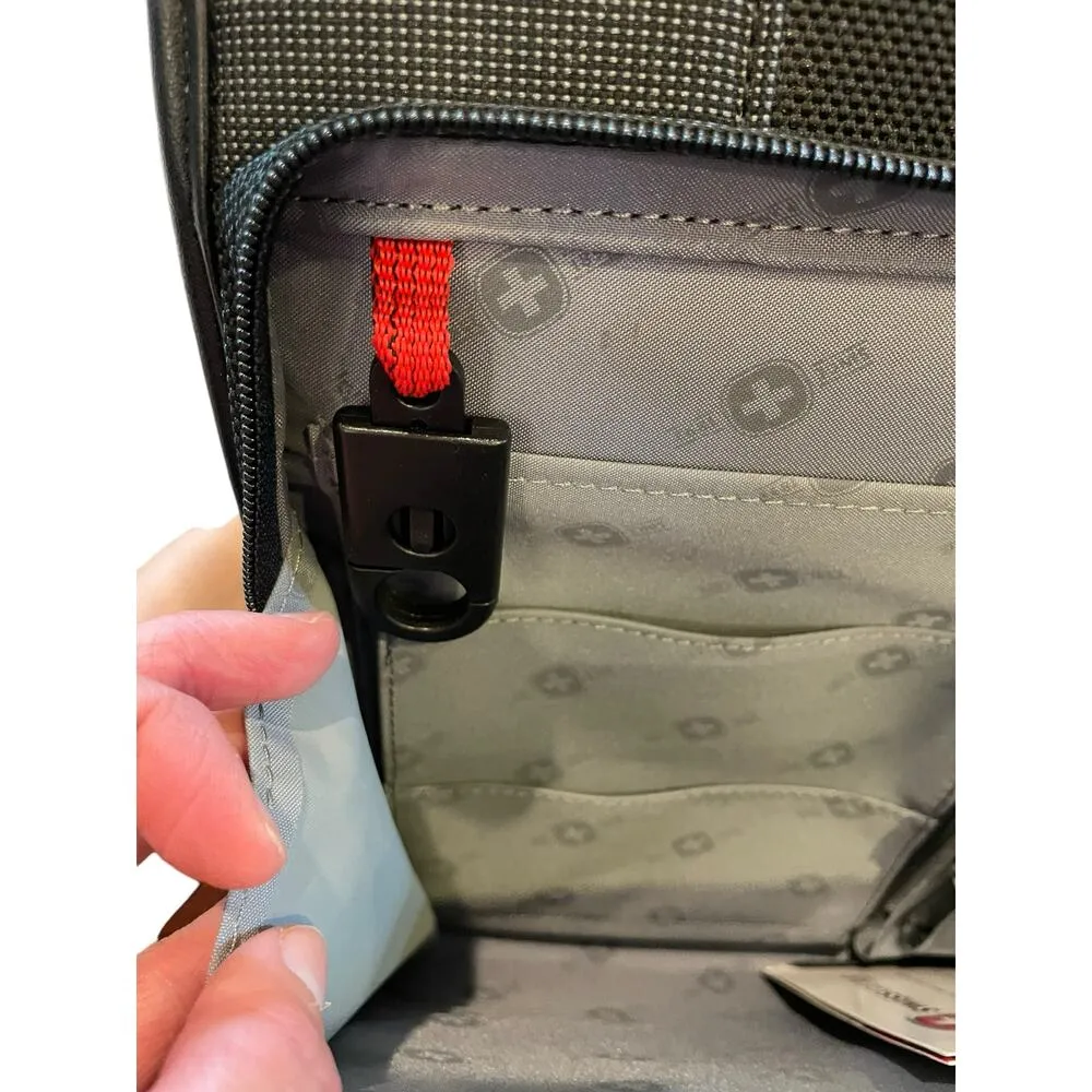 NWT SwissGear Expandable Business Set Notebook Case & Small Laptop Carrier Black - Image 13