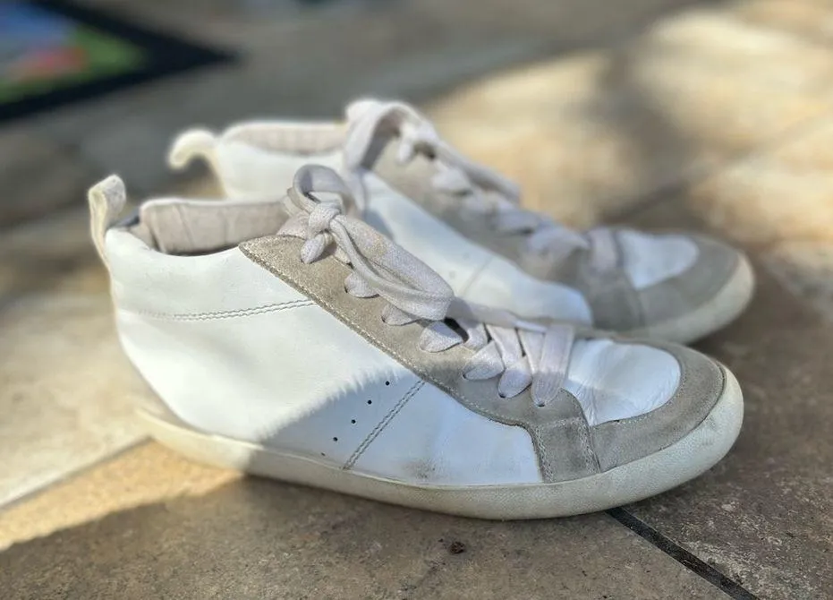 Leather Hightops! 8/1/2M - Image 2