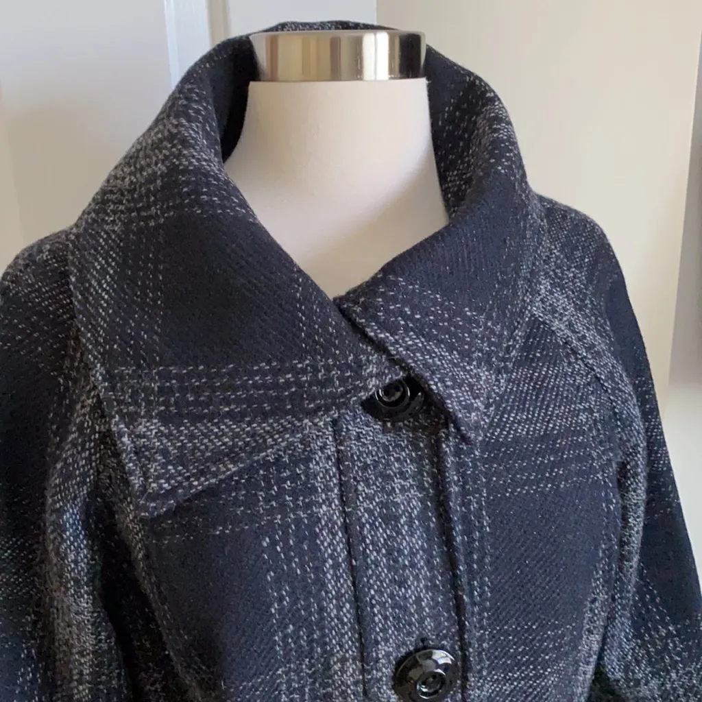 Guess Plaid Coat by Guess size L - Image 3