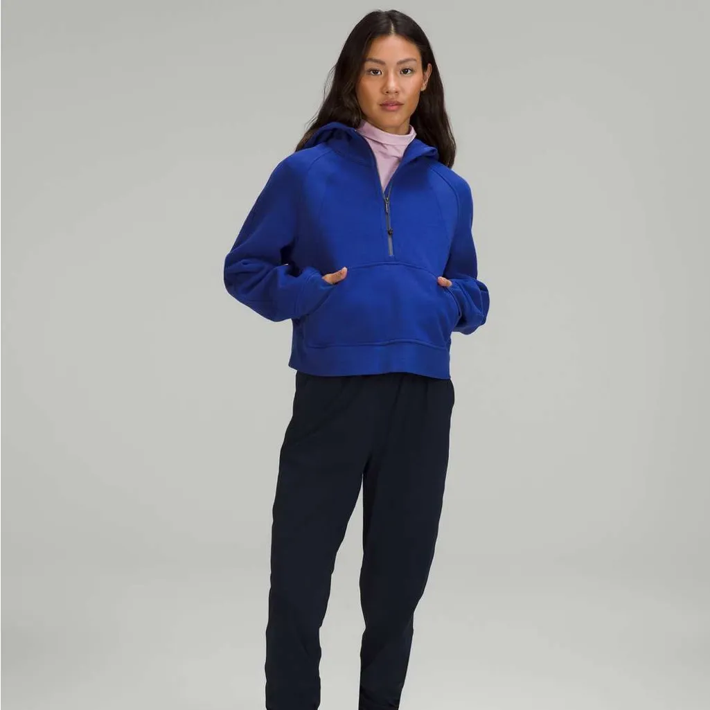 Psychic Scuba Oversized 1/2 Zip Hoodie - Image 6