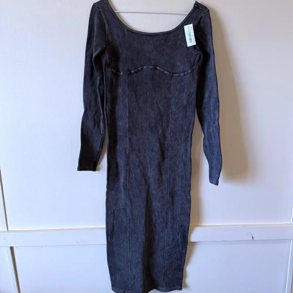 BDG Urban Outfitters Seamless Midi Dress  Seamless Rib Knit Midi Dres SZ L New - Image 3