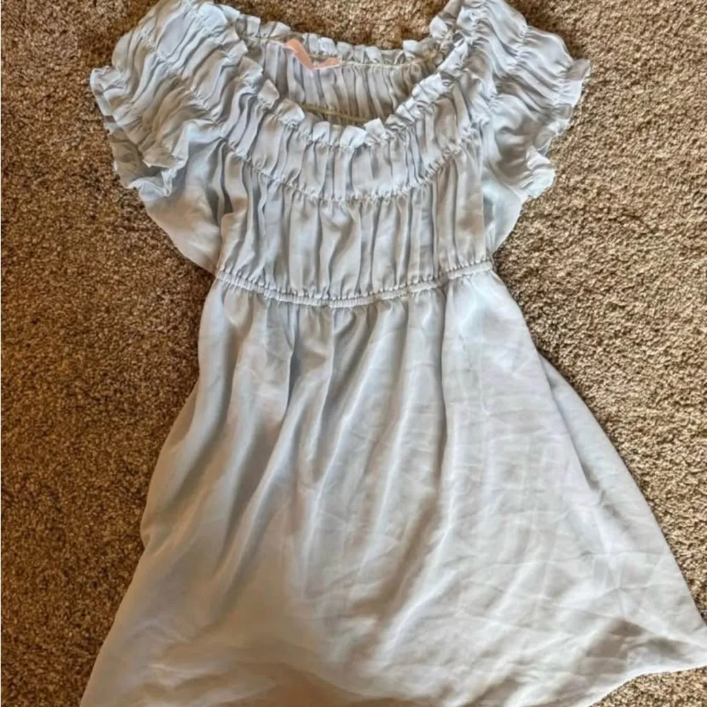 Blue Victoria’s Secret Babydoll Nightgown Dress - Image 4