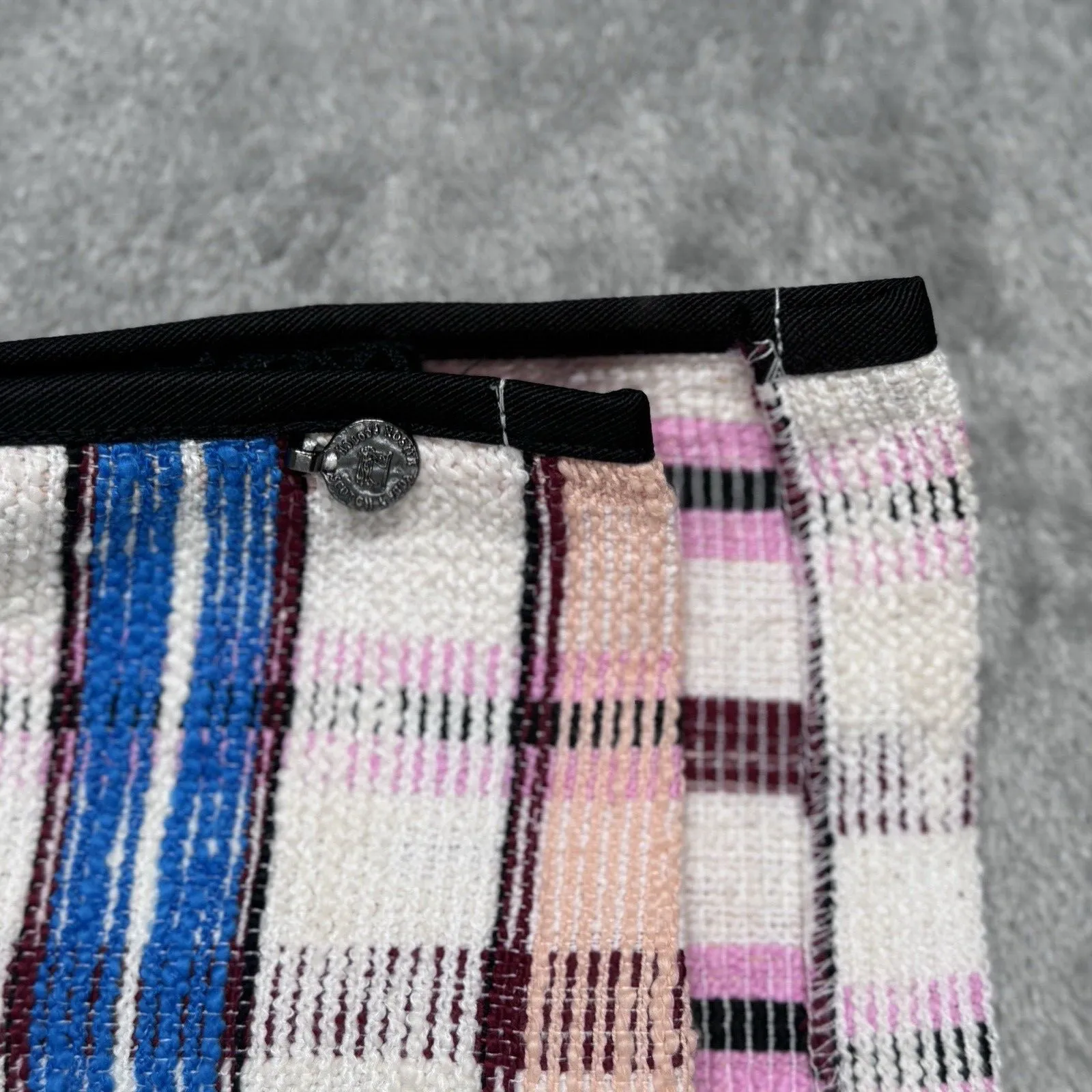 Scotch & Soda Shirt‎ Womens Small White Blue Stripe Crop Route 22 Casual Preppy - Image 6