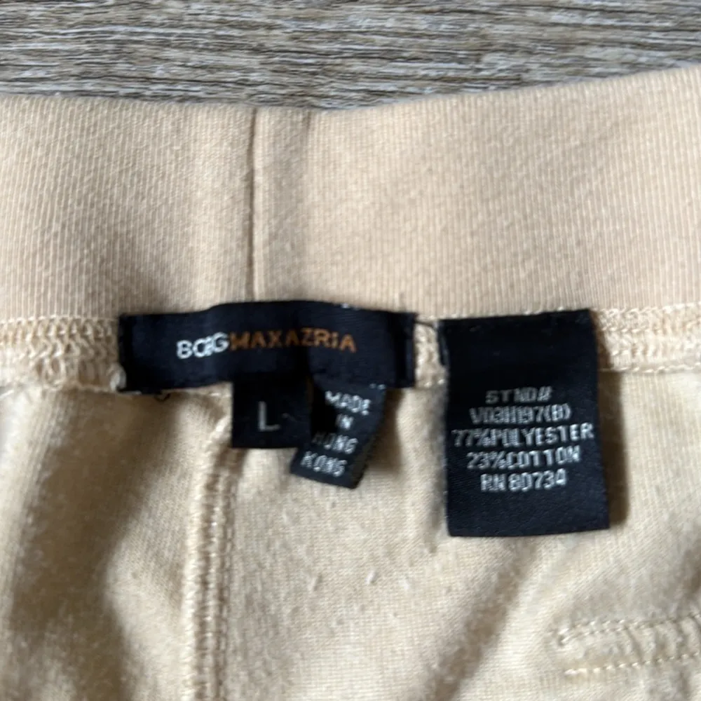 BCBGMAXAZRIA  Y2K Velour Track Pants Size Large - Image 2