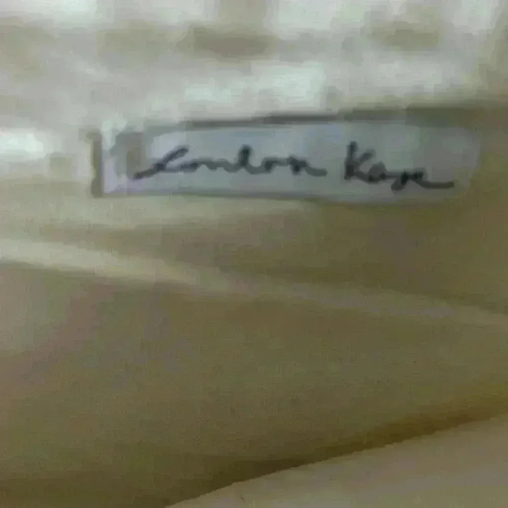 London Kaye Crochet Hobo Bag Shoulder Ivory Macrame Western Boho Tote Coastal - Image 4